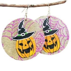 Pumpkin earrings
